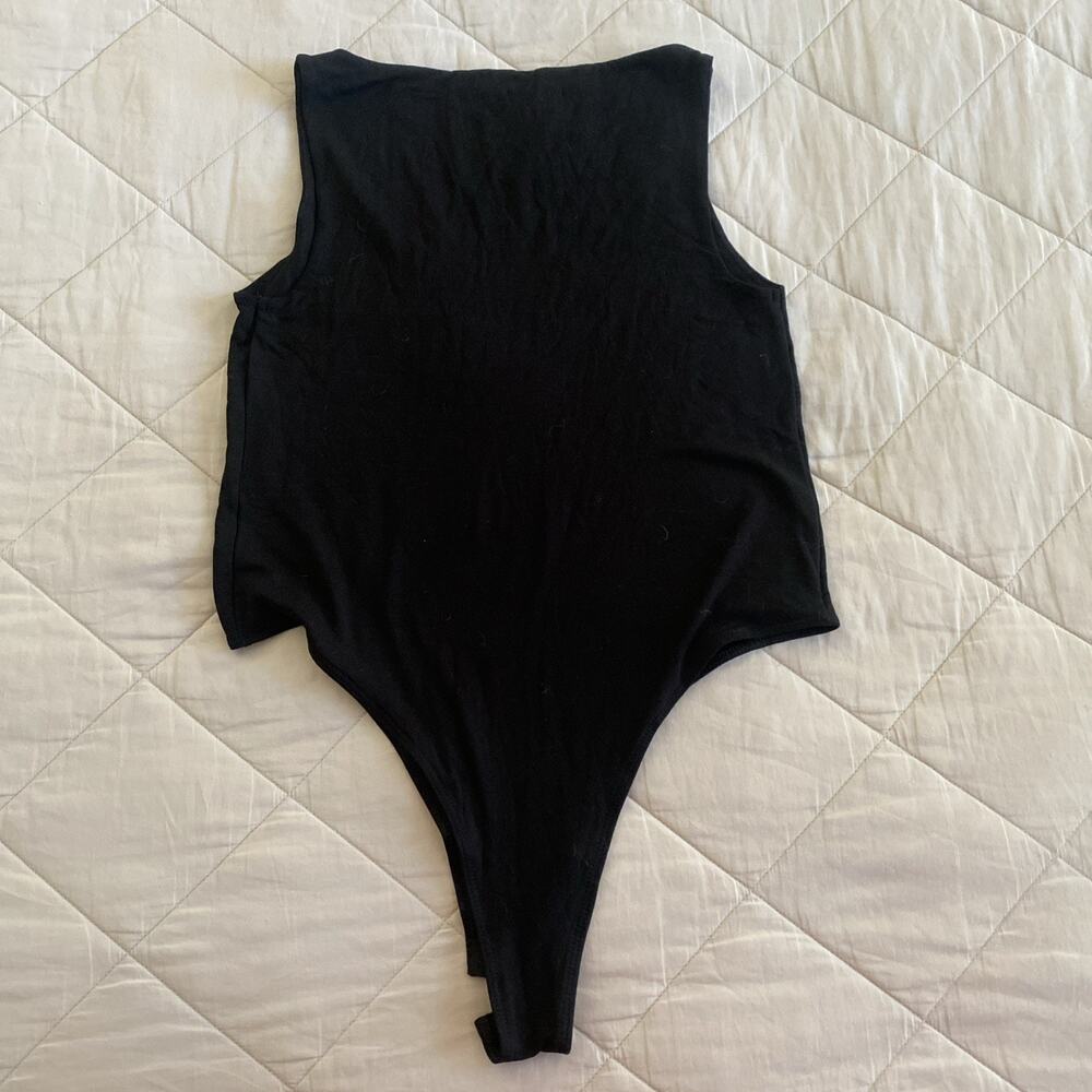 NEW W/O TAG A New Day Womens SIZE M Bodysuit Black medium - Picture 7 of 7